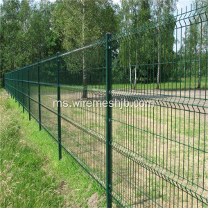 Pagar Keselamatan Ladang-PVC bersalut Welded Mesh Mesh pagar